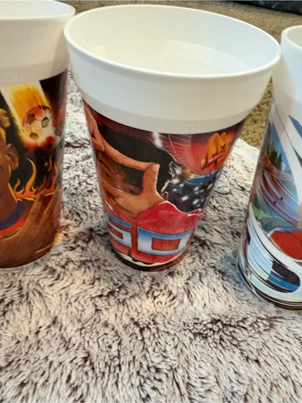 McDonald’s World Cup FIFA 2026 Collectible Cups - lot of 6 with Lamine Yamal